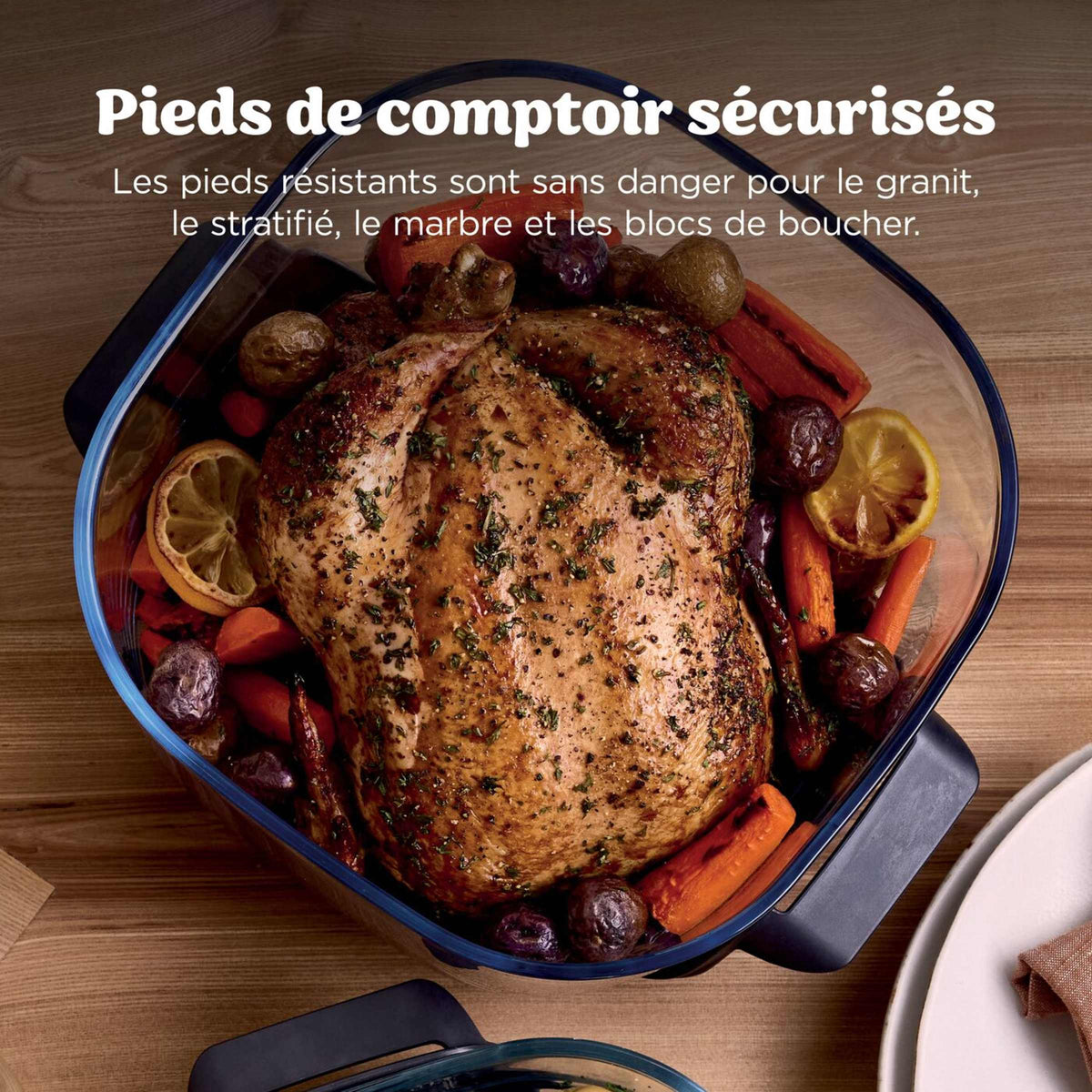 Ninja CRISPi PRO Air fryer en verre 7-en-1, Violet