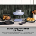 Ninja CRISPi PRO Air fryer en verre 7-en-1, Violet