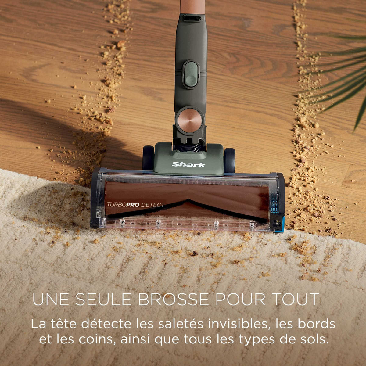 Aspirateur balai sans fil Shark PowerDetect Speed Collection Luxe Clean & Empty - Vert