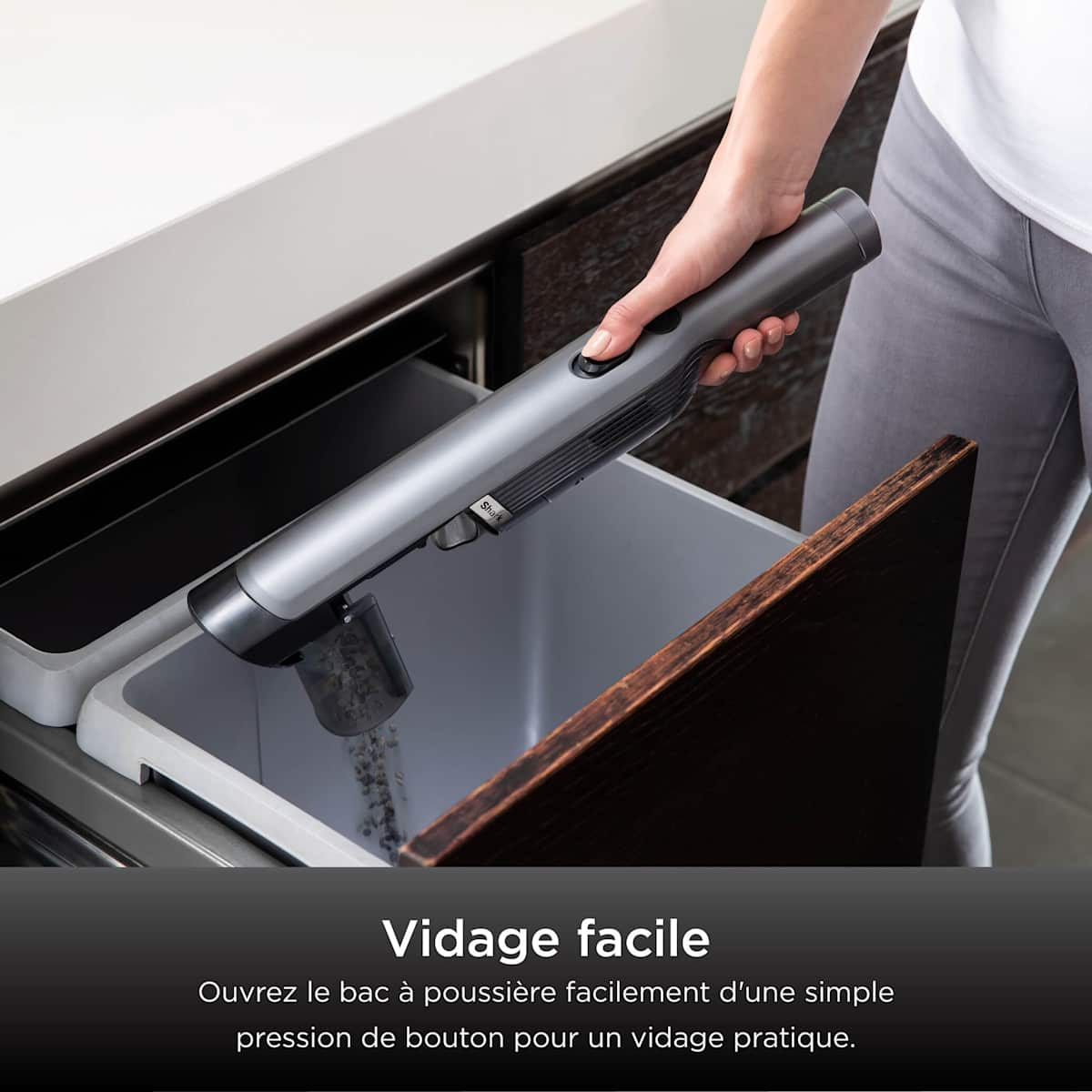Aspirateur à main sans fil Shark WandVac, Gris