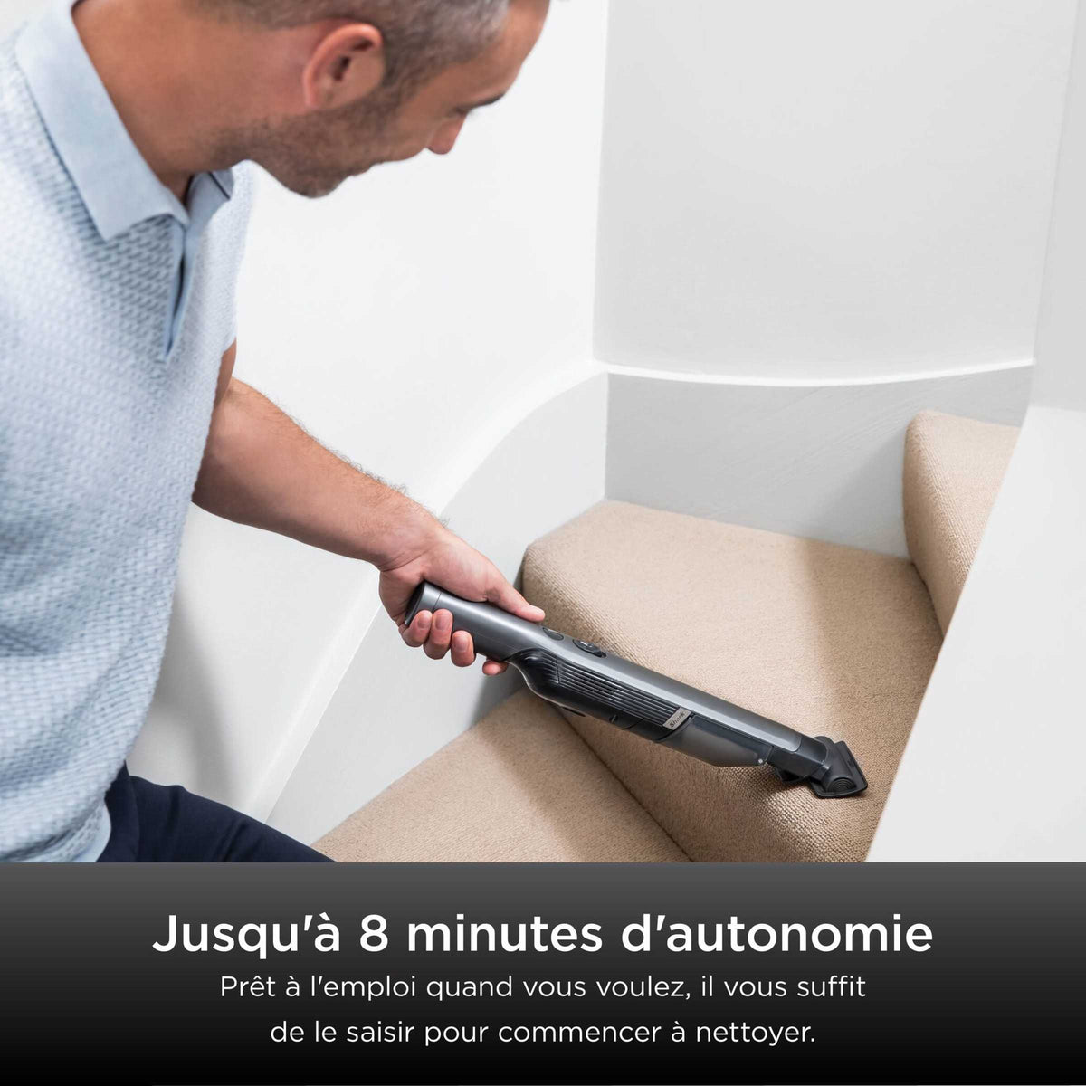 Aspirateur à main sans fil Shark WandVac, Gris