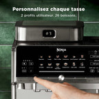 Machine à café automatique Ninja AutoBarista Pro - Argent