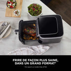 Pack Air Fryer Ninja 1 tiroir 6-en-1, 6,2L & Aspirateur balai sans fil Shark PowerLite