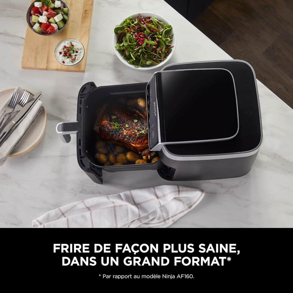 Pack Air Fryer Ninja 1 tiroir 6-en-1, 6,2L & Aspirateur balai sans fil Shark PowerLite