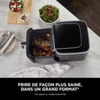 Pack Air Fryer Ninja 1 tiroir 6-en-1, 6,2L & Aspirateur balai sans fil Shark PowerLite