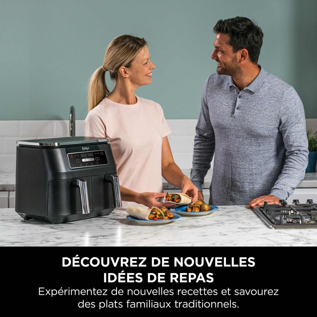 Air Fryer Ninja DualZone, 7.6L, 4-en-1