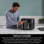 Air Fryer Ninja DualZone, 7.6L, 4-en-1