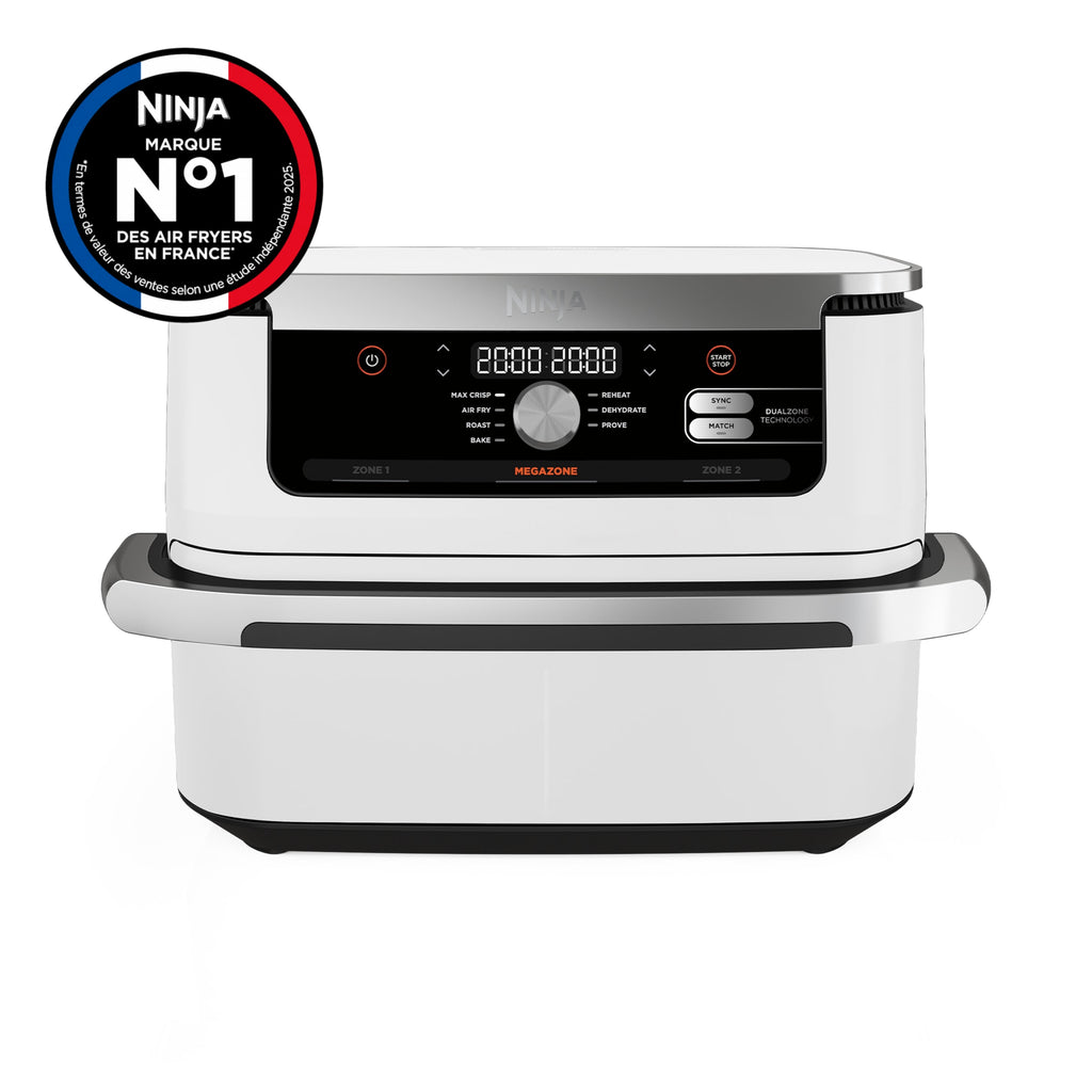 Air Fryer Ninja Foodi Flex, 10.4L, 7-en-1, Blanc