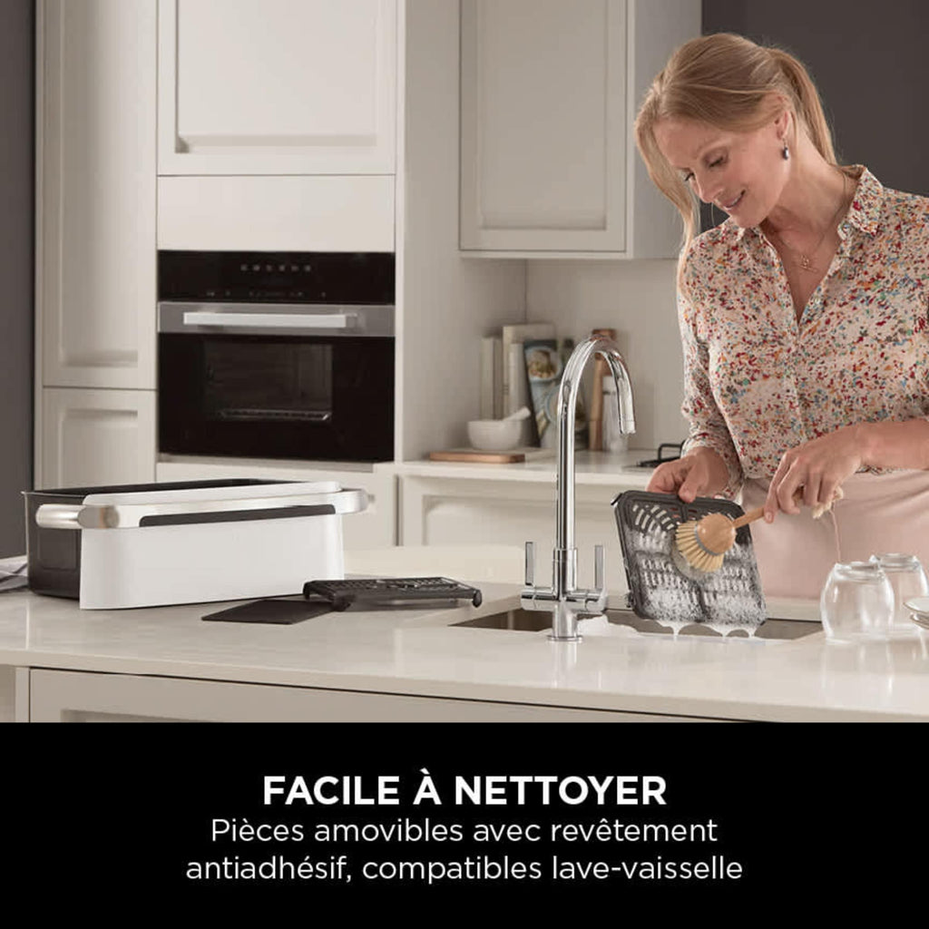 Air Fryer Ninja Foodi Flex, 10.4L, 7-en-1, Blanc