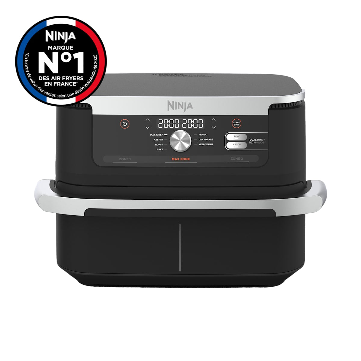 Air Fryer Ninja Foodi Flex, 10.4L, 7-en-1, Noir