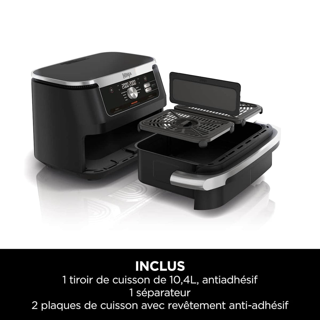 Air Fryer Ninja Foodi Flex, 10.4L, 7-en-1, Noir