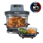Air Fryer en verre Crispi Pro 7-en-1, Bleu Cyberspace
