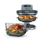 Air Fryer en verre Crispi Pro 7-en-1, Bleu Cyberspace