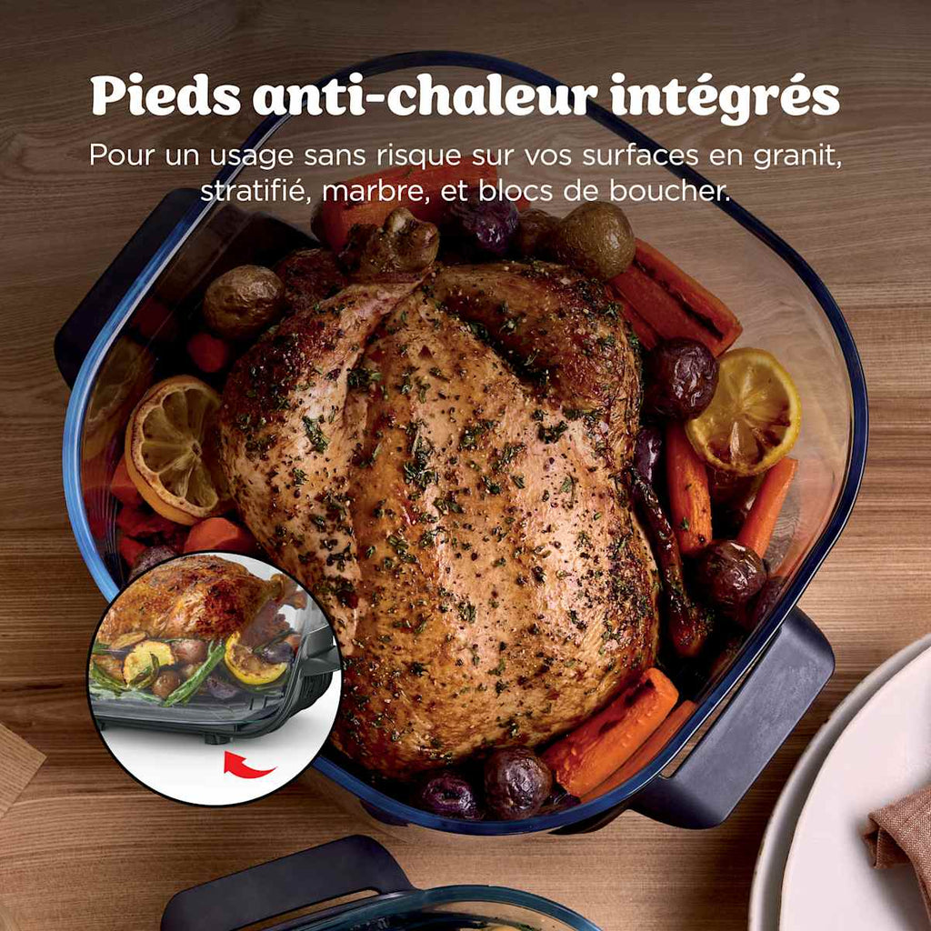 Air Fryer en verre Crispi Pro 7-en-1, Bone