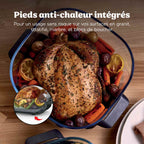 Air Fryer en verre Crispi Pro 7-en-1, Bone