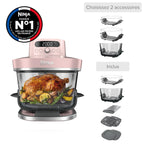 Pack sur mesure Air Fryer en verre Crispi Pro 7-en-1, Rose Quartz