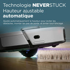 Aspirateur robot Shark PowerDetect avec autovidage et navigation IA – Blanc AV2820VEEUWH
