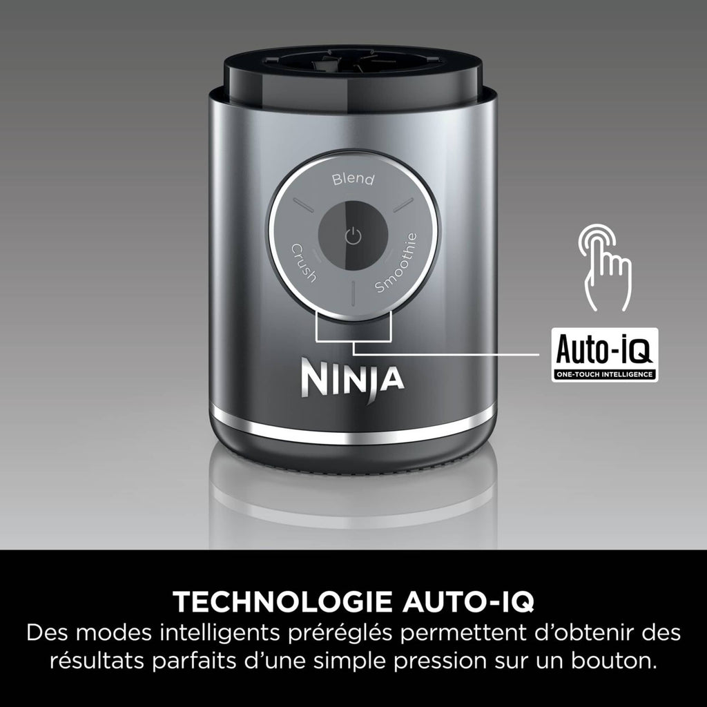 Blender portable sans fil Ninja Blast Max 570 ml - Gris
