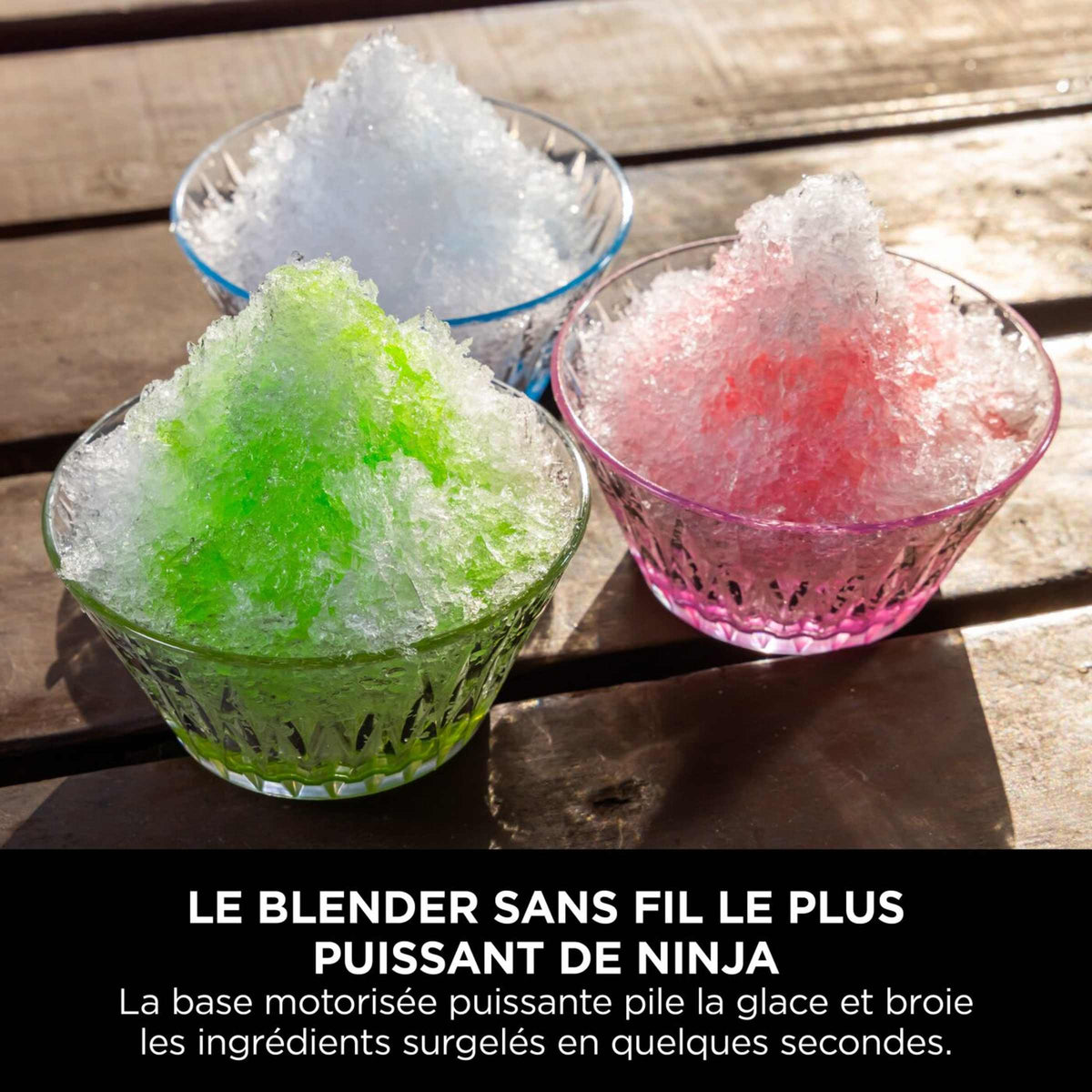 Blender portable sans fil Ninja Blast Max 570 ml - Gris