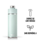 Gourde isotherme Ninja Thirsti – Menthe, 530 ml