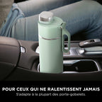 Pack Ventilateur portable 3-en-1, Shark ChillPill et Gourde isotherme Ninja Thirsti, 530 ml