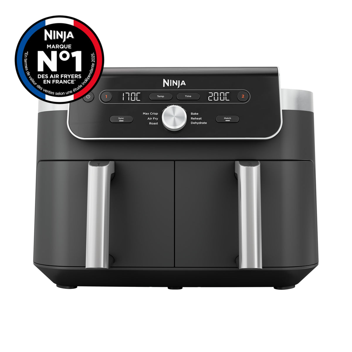 Air Fryer Ninja DualZone MAX, 9.5L, 6-en-1