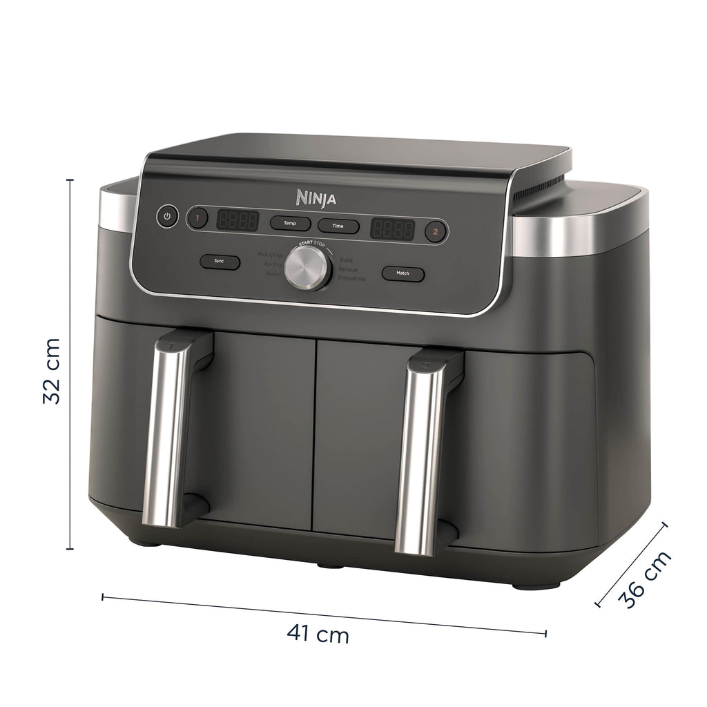 Air Fryer Ninja DualZone MAX, 9.5L, 6-en-1
