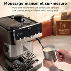 Machine à café semi-automatique Ninja Luxe Café MINI Plus - Argent