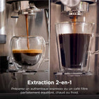 Machine à café semi-automatique Ninja Luxe Café MINI Plus - Argent