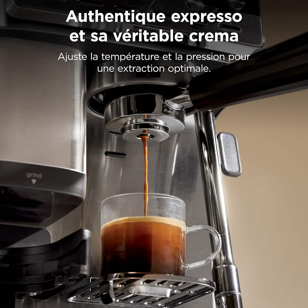 Machine à café semi-automatique Ninja Luxe Café MINI Plus - Argent