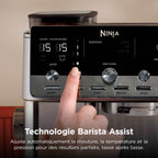 Machine à café semi-automatique Ninja Luxe Café MINI Plus - Argent