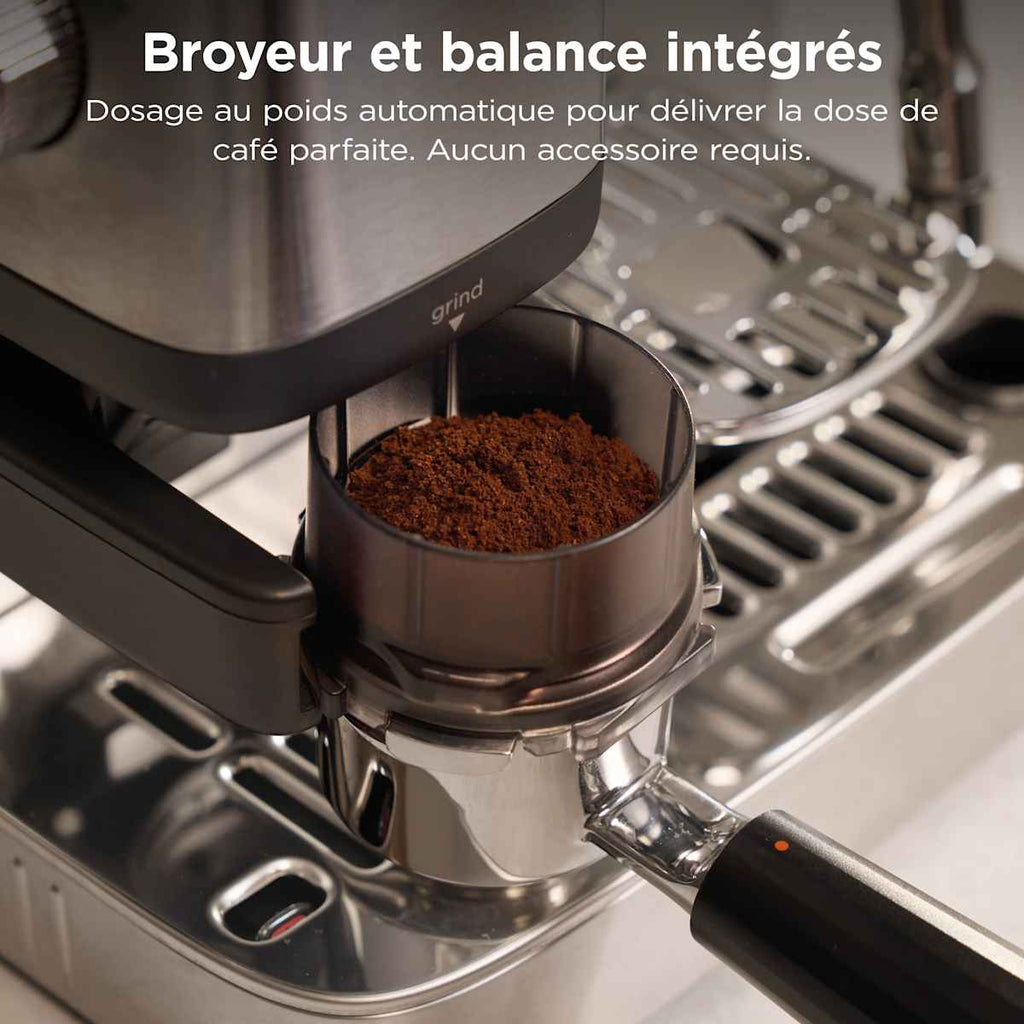 Machine à café semi-automatique Ninja Luxe Café MINI Plus - Argent