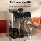 Machine à café semi-automatique Ninja Luxe Café MINI Plus - Argent