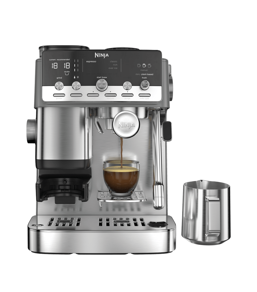 Machine à café semi-automatique Ninja Luxe Café MINI Plus - Argent