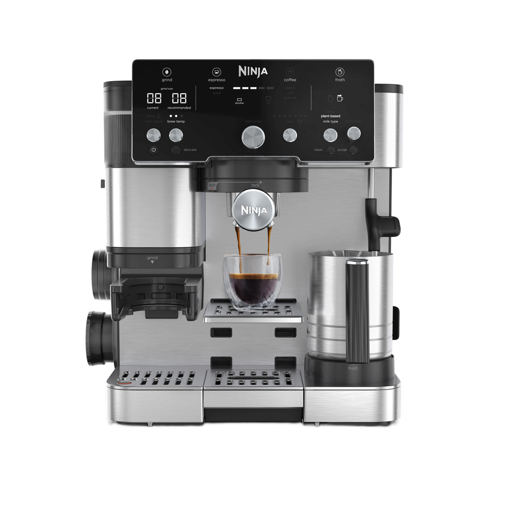 Machine à espresso Ninja Luxe Café Premier avec broyeur intégré – Noir