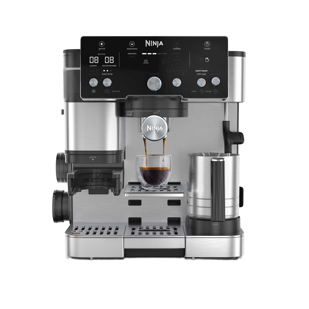 Machine à espresso Ninja Luxe Café Premier avec broyeur intégré – Noir