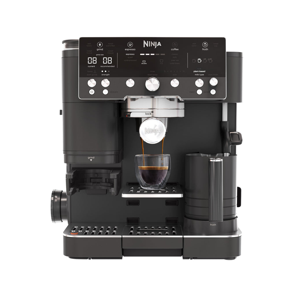 Machine à espresso Ninja Luxe Café Premier avec broyeur intégré – Noir