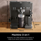 Machine à espresso Ninja Luxe Café Premier avec broyeur intégré – Noir