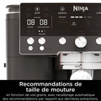 Machine à espresso Ninja Luxe Café Premier avec broyeur intégré – Noir