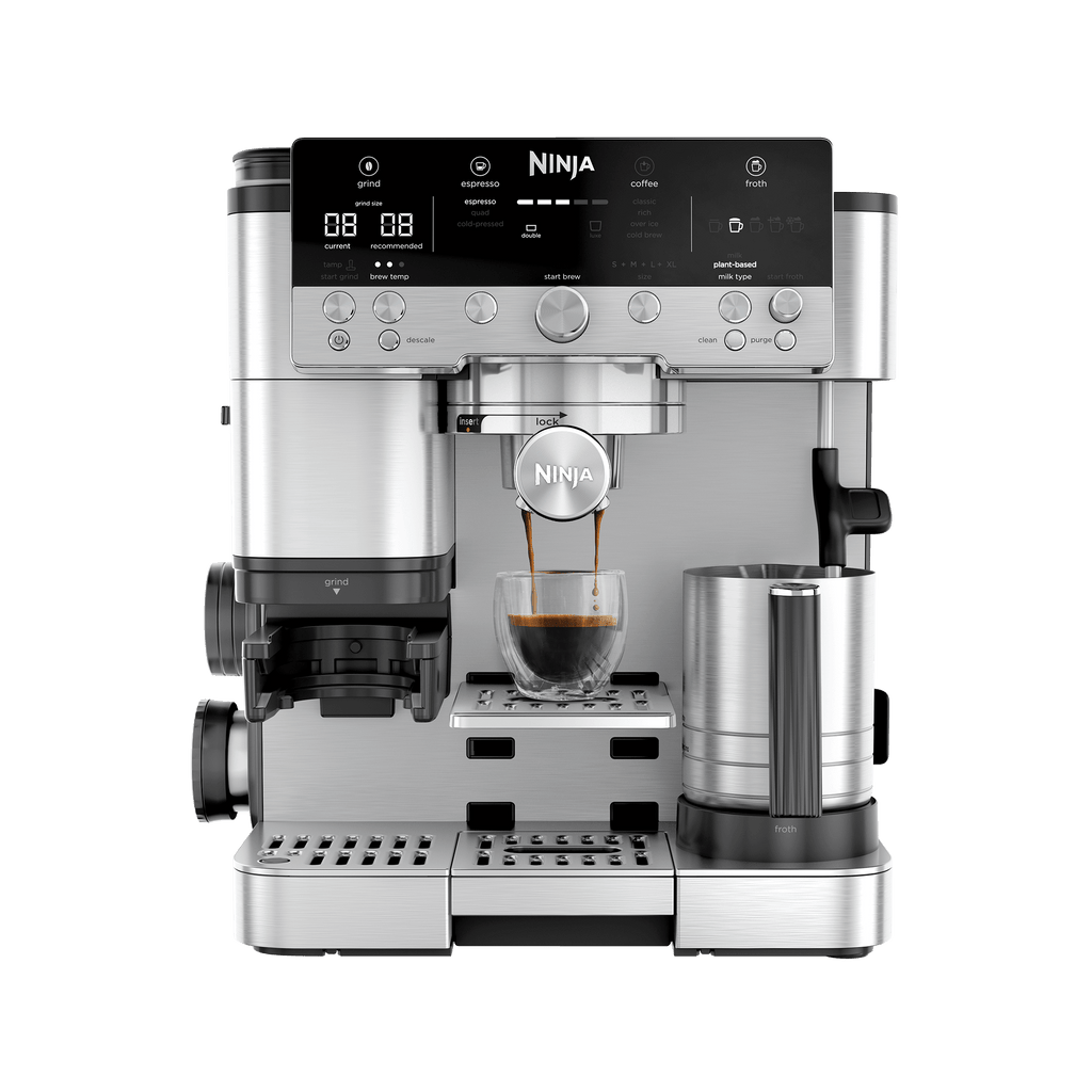 Machine à espresso Ninja Luxe Café Premier avec broyeur intégré – Noir