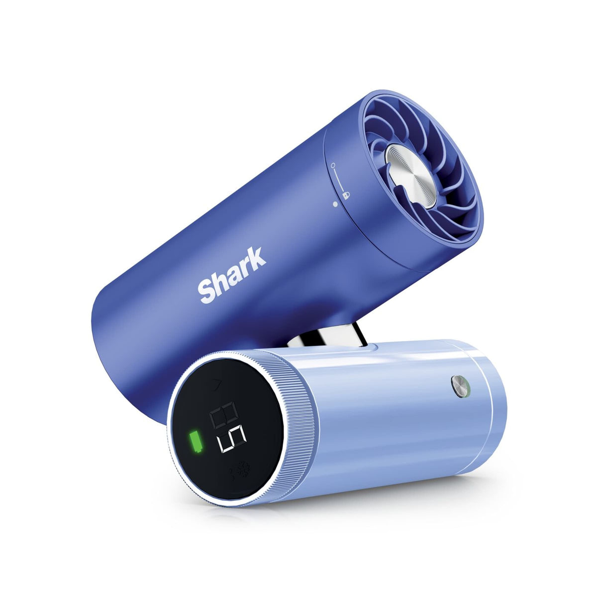 Ventilateur portable 3-en-1, brumisateur et plaque refroidissante Shark ChillPill - Bleu Lavande