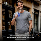 Ventilateur portable 3-en-1, brumisateur et plaque refroidissante Shark ChillPill - Bleu Lavande