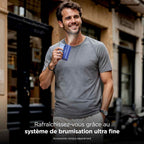 Ventilateur portable 3-en-1, brumisateur et plaque refroidissante Shark ChillPill - Bleu Lavande