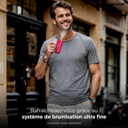 Ventilateur portable 3-en-1, brumisateur et plaque refroidissante Shark ChillPill - Rose