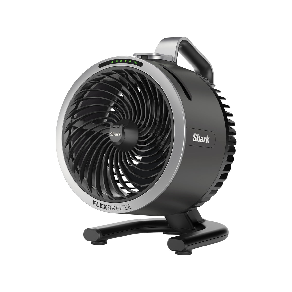 Ventilateur portable avec brume Shark FlexBreeze HydroGo - Gris foncé