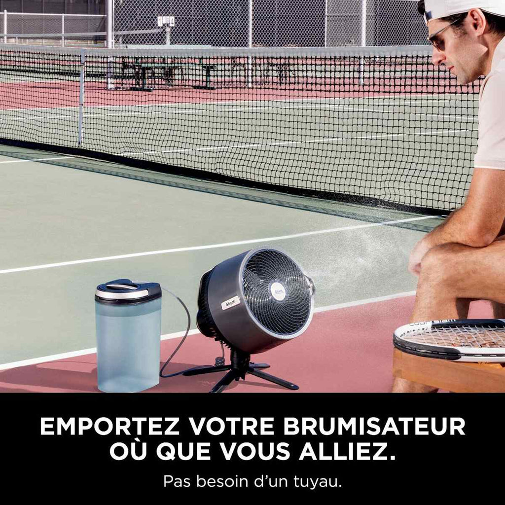 Shark FlexBreeze Pro Mist système de ventilation et de brumisation d’intérieur et d’extérieur