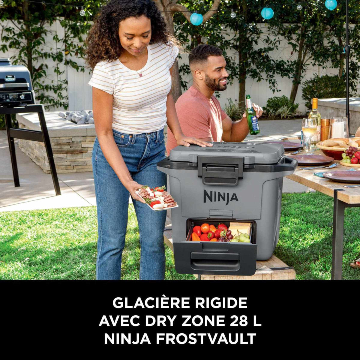 Glacière Ninja FrostVault 28 L, grise FB131EUGY