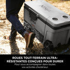 Ninja FrostVault 61 L Glacière roulante avec zone sèche, Gris ardoise FB265EUUKGY