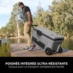 Ninja FrostVault 61 L Glacière roulante avec zone sèche, Gris ardoise FB265EUUKGY