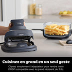Air Fryer modulaire en verre Ninja CRISPi Cyber Space avec 5 récipients